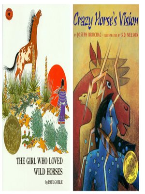 The Girl Who Loved Wild Horses / Crazy Horses Vision - Audiobook